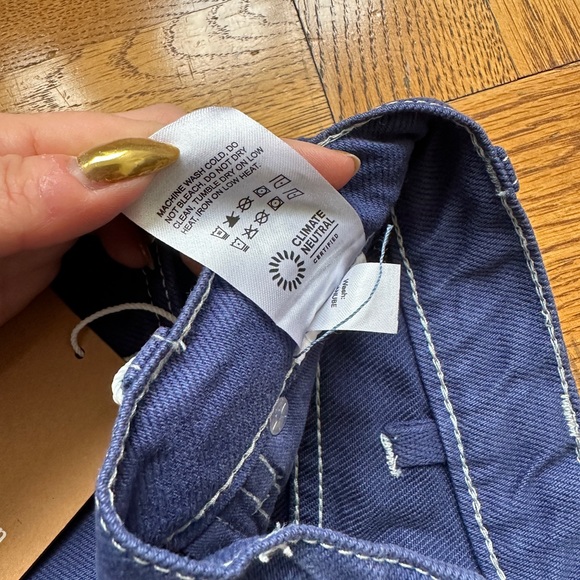 Reformation Cowboy High Rise Straight Jeans in Danube - Picture 13 of 16